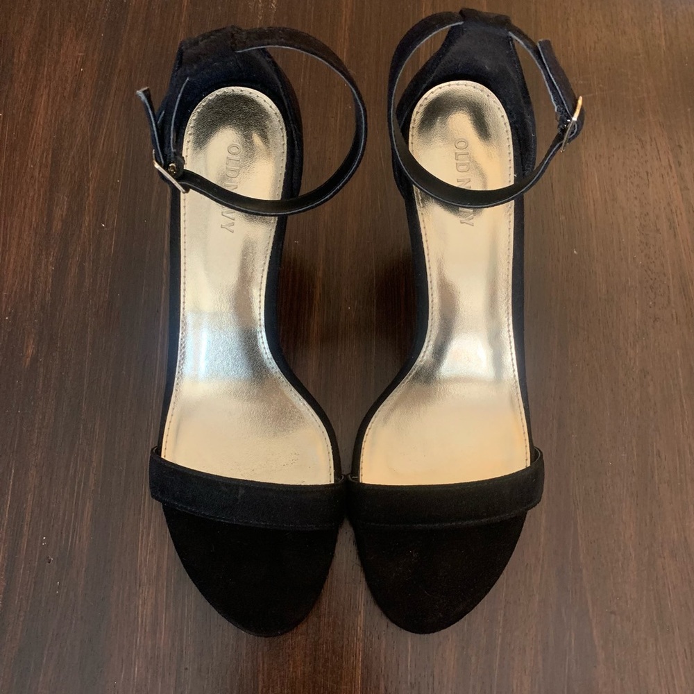 Black Strappy Heels